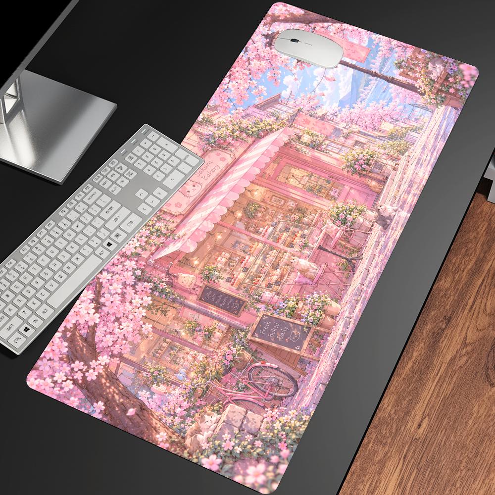 Gaming Accessories Shop - Alas Meja untuk Toko Bunga Sakura,