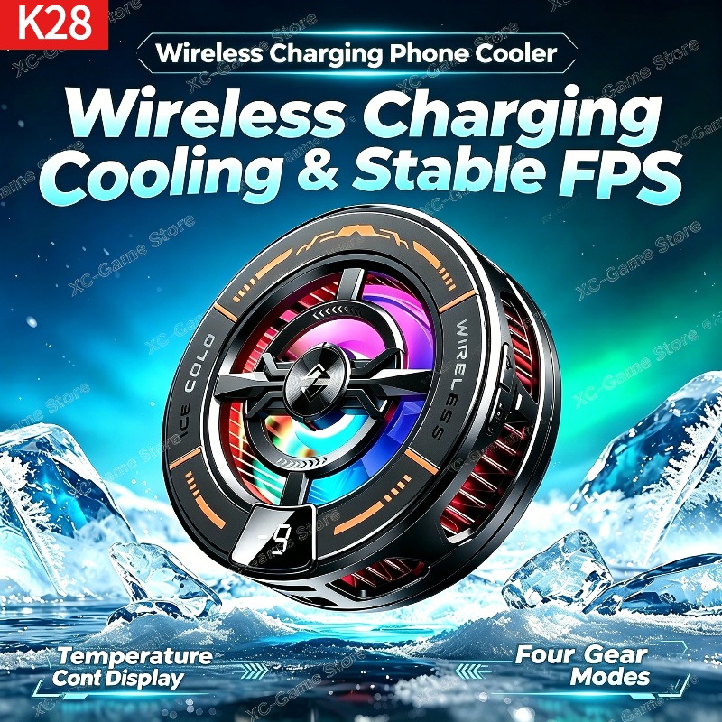 K28 Pendingin Ponsel Semikondu - Gaming Accessories For Room ulasan dan harga