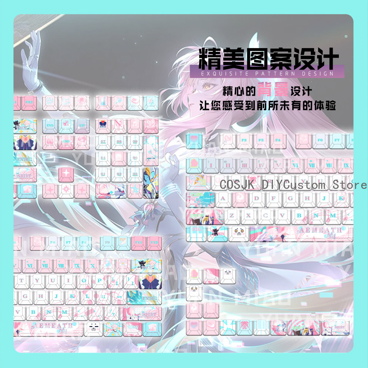 122 Tombol Anime Wuthering Wav - Gaming Accessories In China ulasan dan harga