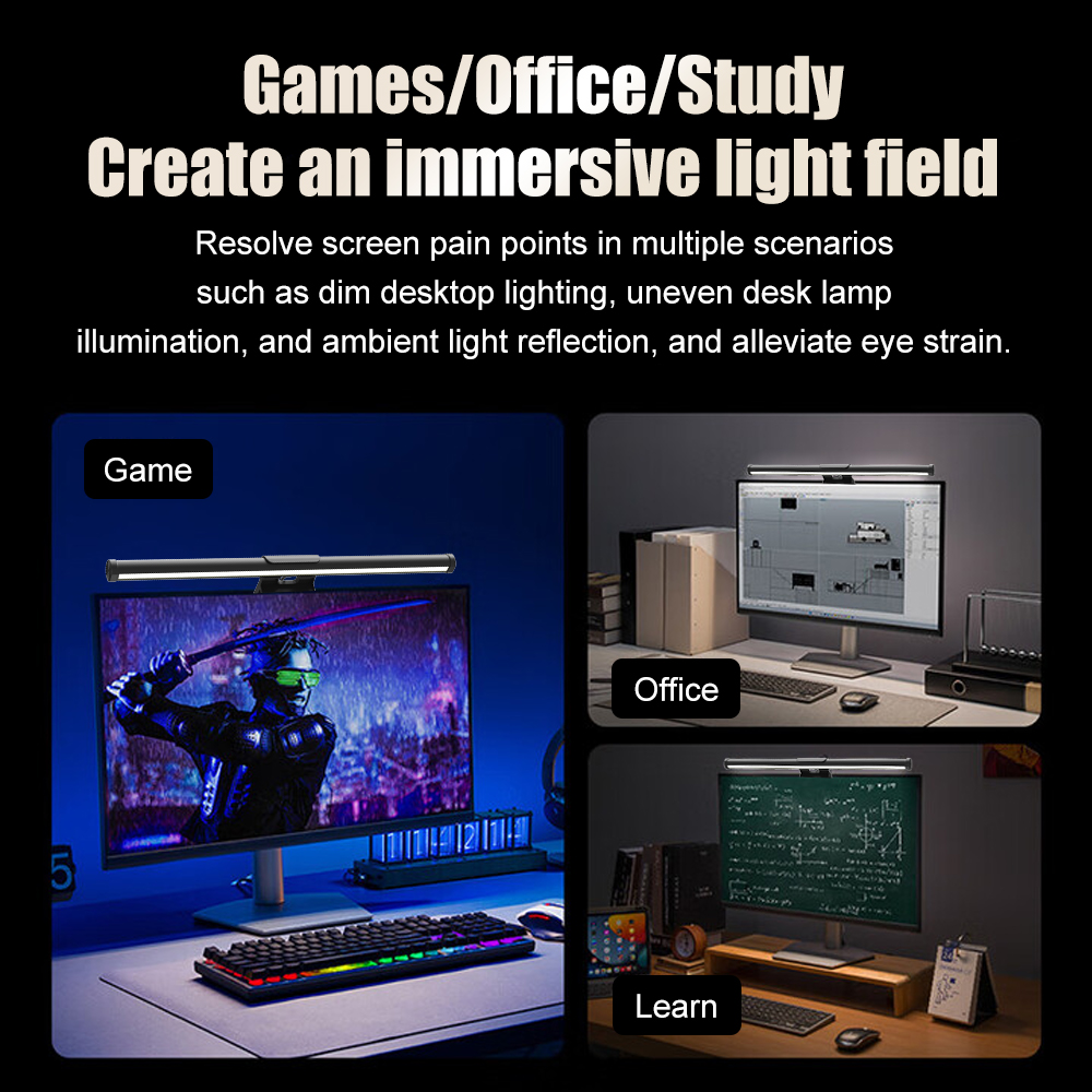 Lampu LED RGB untuk Monitor, L - Accessories For Your Gaming Room ulasan dan harga