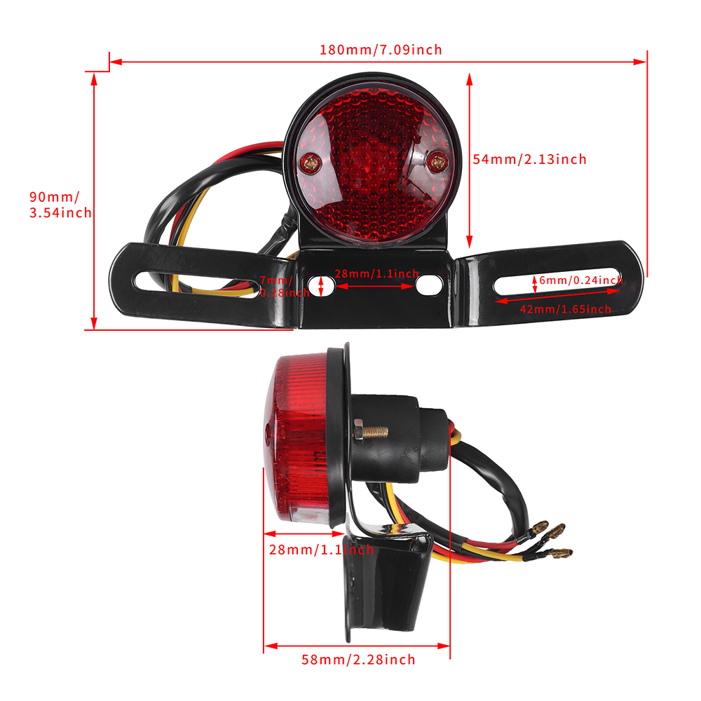 Lampu Belakang Moto Halogen 12 - Gaming Accessories Rack ulasan dan harga