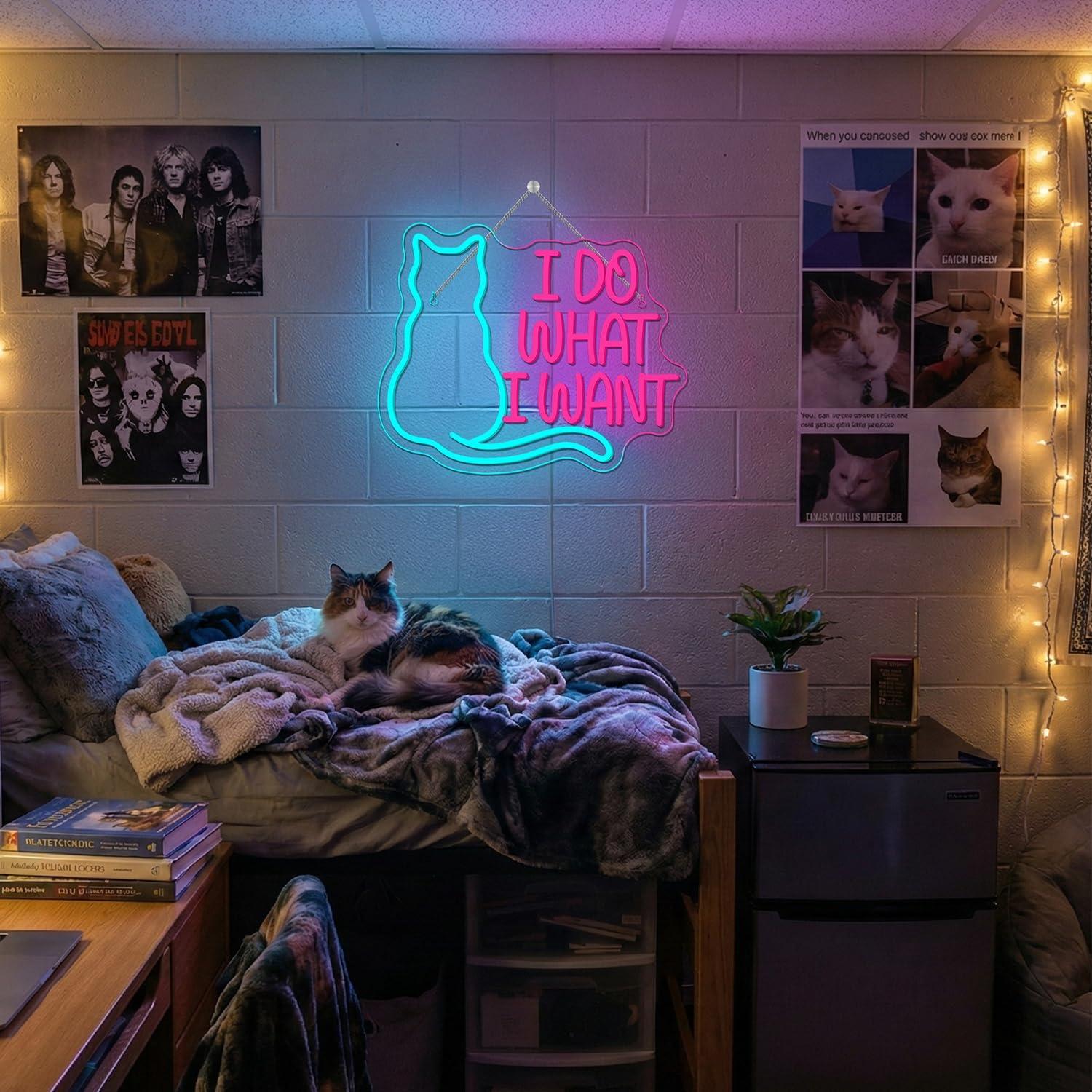 Lampu Neon Kucing USB yang Dap - Gaming Accessories Shop ulasan dan harga