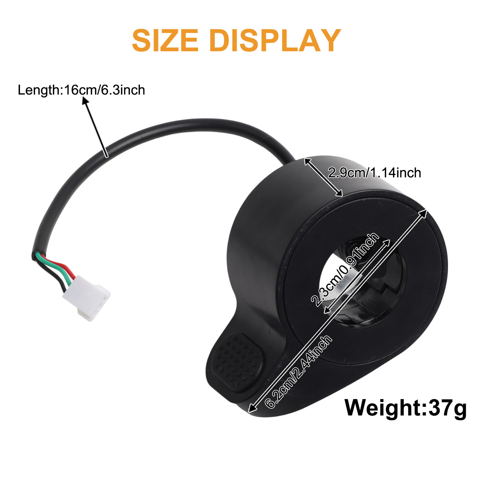 1 Buah Throttle Jempol Skuter  - Gaming Accessories Rack ulasan dan harga