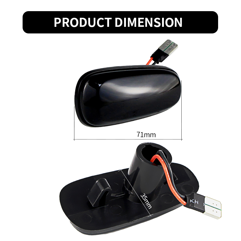 2 Buah Lampu Penanda Sisi Dina - Gaming Accessories Rack ulasan dan harga